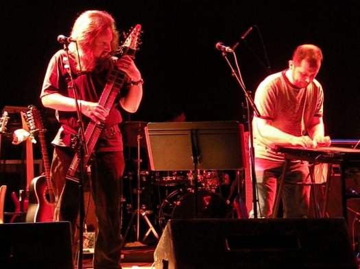 Musician Alan Benjamin playing with band Advent